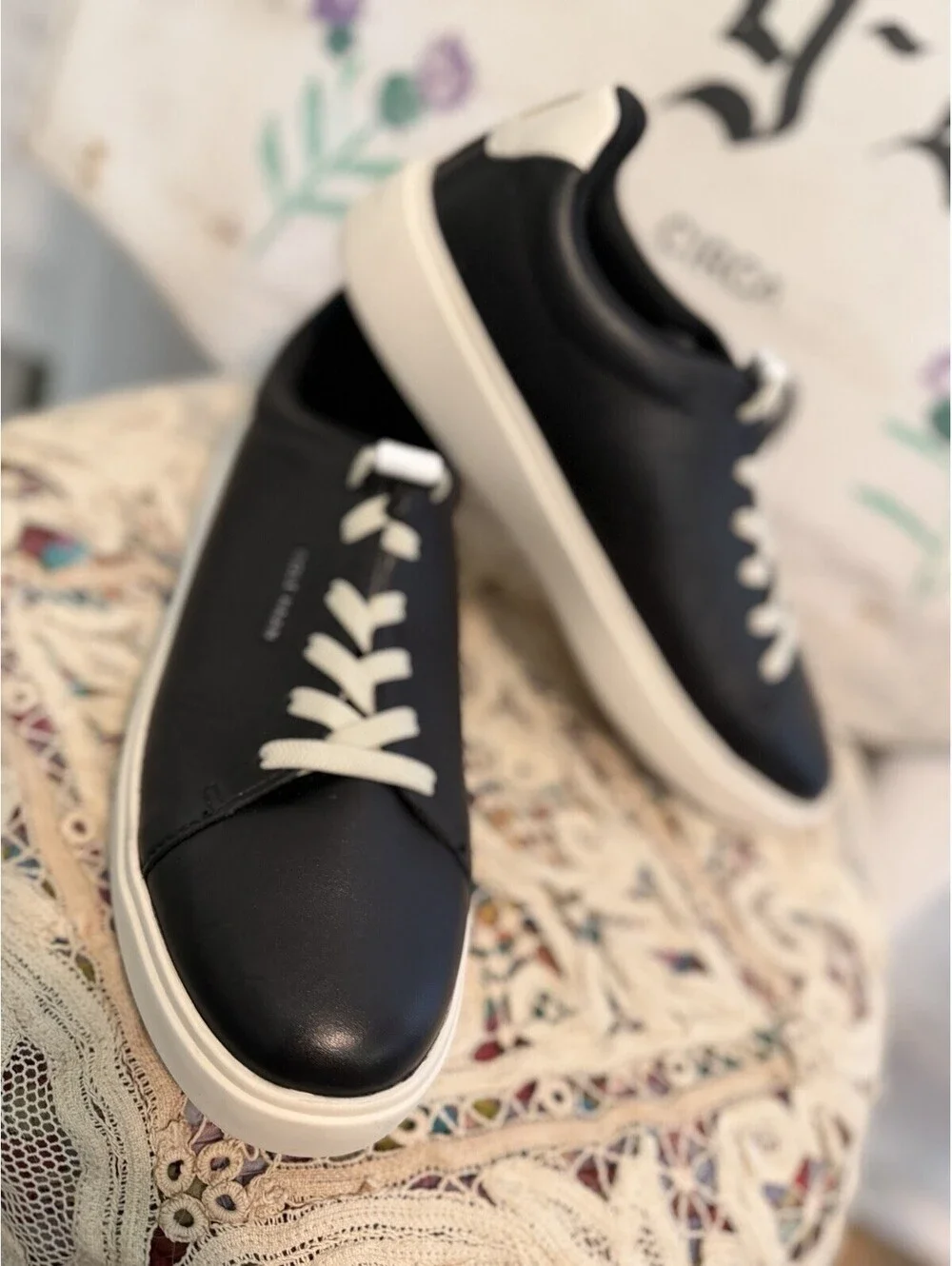Cole Haan Grand 360 Crosscourt Traveler W26721 Women 10B Black Leather Shoes